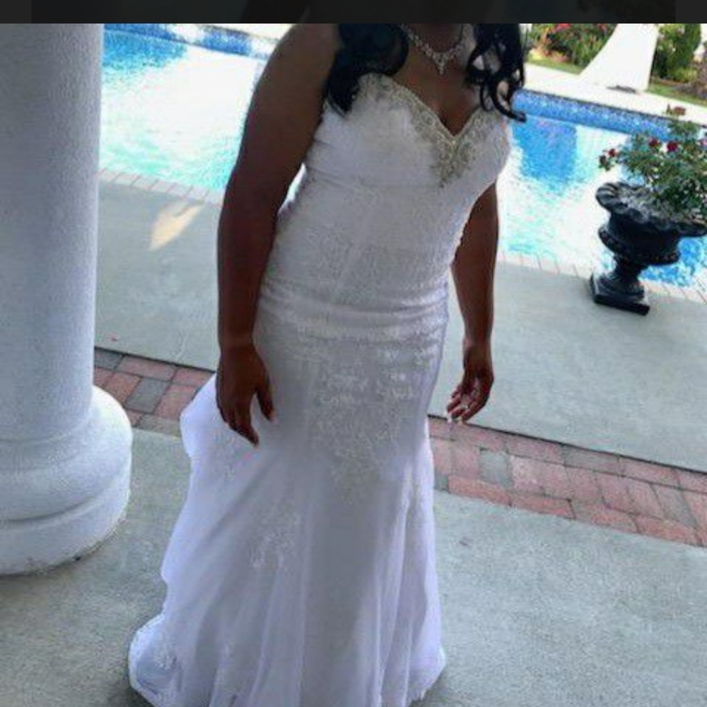 White Wedding dress